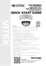 Vitek Transcendent VTD-TND8RMS Quick Start Manual предпросмотр