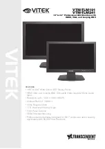 Preview for 1 page of Vitek Transcendent VTM-TLM241 Manual