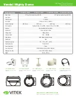 Preview for 2 page of Vitek VANDAL MIGHTY DOME Datasheet