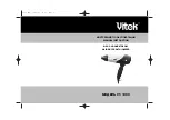 Предварительный просмотр 1 страницы Vitek Veronika Manual Instruction