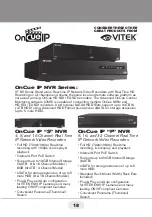 Preview for 18 page of Vitek Virtuoso Series Quick Start Manual