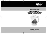 Предварительный просмотр 1 страницы Vitek VT-1105 Manual Instruction