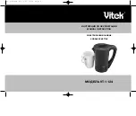 Предварительный просмотр 1 страницы Vitek VT-1124 Manual Instruction