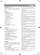 Предварительный просмотр 3 страницы Vitek VT-1193 Manual Instruction