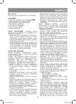 Предварительный просмотр 17 страницы Vitek VT-1303 Instruction Manual