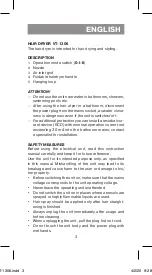 Preview for 3 page of Vitek VT-1306 Manual Instruction