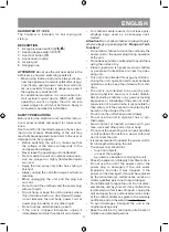 Предварительный просмотр 3 страницы Vitek VT-1322 Instruction Manual