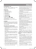 Предварительный просмотр 3 страницы Vitek VT-1507 Manual Instruction