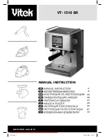 Предварительный просмотр 1 страницы Vitek VT-1510 SR Manual Instruction