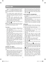 Предварительный просмотр 6 страницы Vitek VT-1526 Manual Instruction