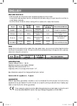 Preview for 8 page of Vitek VT-1552 Manual Instruction