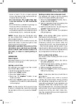 Предварительный просмотр 7 страницы Vitek VT-1662 Manual Instruction