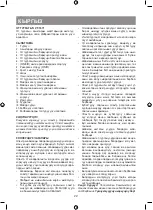 Предварительный просмотр 22 страницы Vitek VT-1671 Manual Instruction