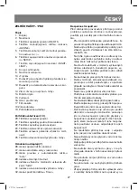 Предварительный просмотр 27 страницы Vitek VT-1762 Manual Instruction