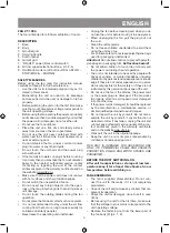 Предварительный просмотр 3 страницы Vitek VT-1904 Instruction Manual