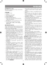 Предварительный просмотр 5 страницы Vitek VT-1904 Instruction Manual