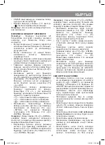 Предварительный просмотр 21 страницы Vitek VT-1946 Manual Instruction