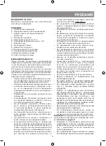 Preview for 5 page of Vitek VT-2070 Manual Instruction