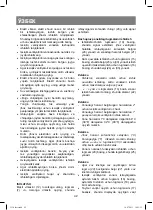 Предварительный просмотр 42 страницы Vitek VT-2130 Manual Instruction