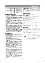 Предварительный просмотр 7 страницы Vitek VT-2170 SR Instruction Manual