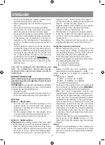 Предварительный просмотр 4 страницы Vitek VT-2170 Manual Instruction