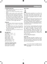 Предварительный просмотр 5 страницы Vitek VT-2179 Manual Instruction