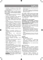 Предварительный просмотр 19 страницы Vitek VT-2179 Manual Instruction