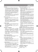 Preview for 25 page of Vitek VT-2430 Manual Instruction