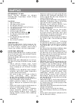 Preview for 20 page of Vitek VT-2440 Manual Instruction