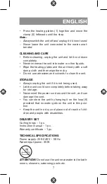 Preview for 7 page of Vitek VT-2505 Manual Instruction