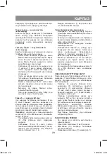 Предварительный просмотр 29 страницы Vitek VT-2588 Manual Instruction