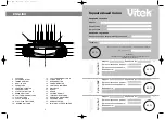 Предварительный просмотр 2 страницы Vitek VT-3303 Manual Instruction