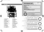 Предварительный просмотр 2 страницы Vitek VT-3404 Manual Instruction