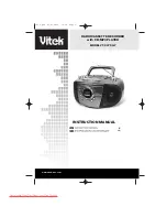 Preview for 1 page of Vitek VT3470 GY Instruction Manual