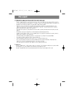 Предварительный просмотр 20 страницы Vitek VT3473 GY Instruction Manual