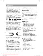 Preview for 8 page of Vitek VT-3478 Manual Instruction