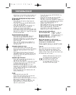 Preview for 8 page of Vitek VT-3508 GY Manual Instruction