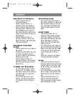 Preview for 5 page of Vitek VT-3522 Manual Instruction