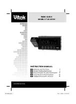 Предварительный просмотр 1 страницы Vitek VT-3528 BK Instruction Manual