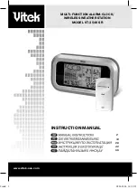 Vitek VT-3549 SR Manual Instruction предпросмотр