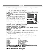 Preview for 7 page of Vitek VT-3588 Manual Instruction