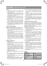 Предварительный просмотр 22 страницы Vitek VT-3600 BW Instruction Manual