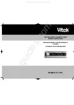 Vitek VT-3601 Manual Instruction preview