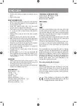 Предварительный просмотр 6 страницы Vitek VT-3621 Manual Instruction