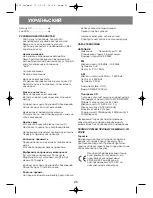 Preview for 26 page of Vitek VT-3623 Manual Instruction