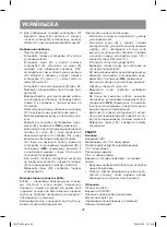 Предварительный просмотр 22 страницы Vitek VT-3624 OG Manual Instruction