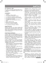 Предварительный просмотр 19 страницы Vitek VT-3626 Instruction Manual