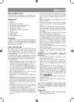 Предварительный просмотр 3 страницы Vitek VT-3627 Manual Instruction