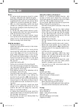 Предварительный просмотр 6 страницы Vitek VT-3628 Manual Instruction