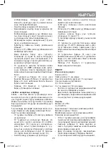 Предварительный просмотр 29 страницы Vitek VT-3634 Manual Instruction